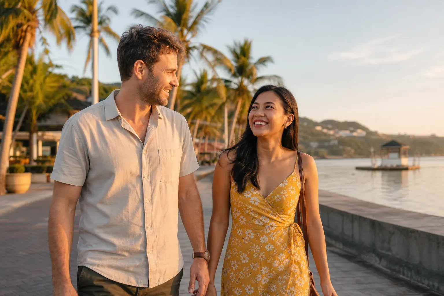 Editorial travel scene representing seasonal planning in the Philippines