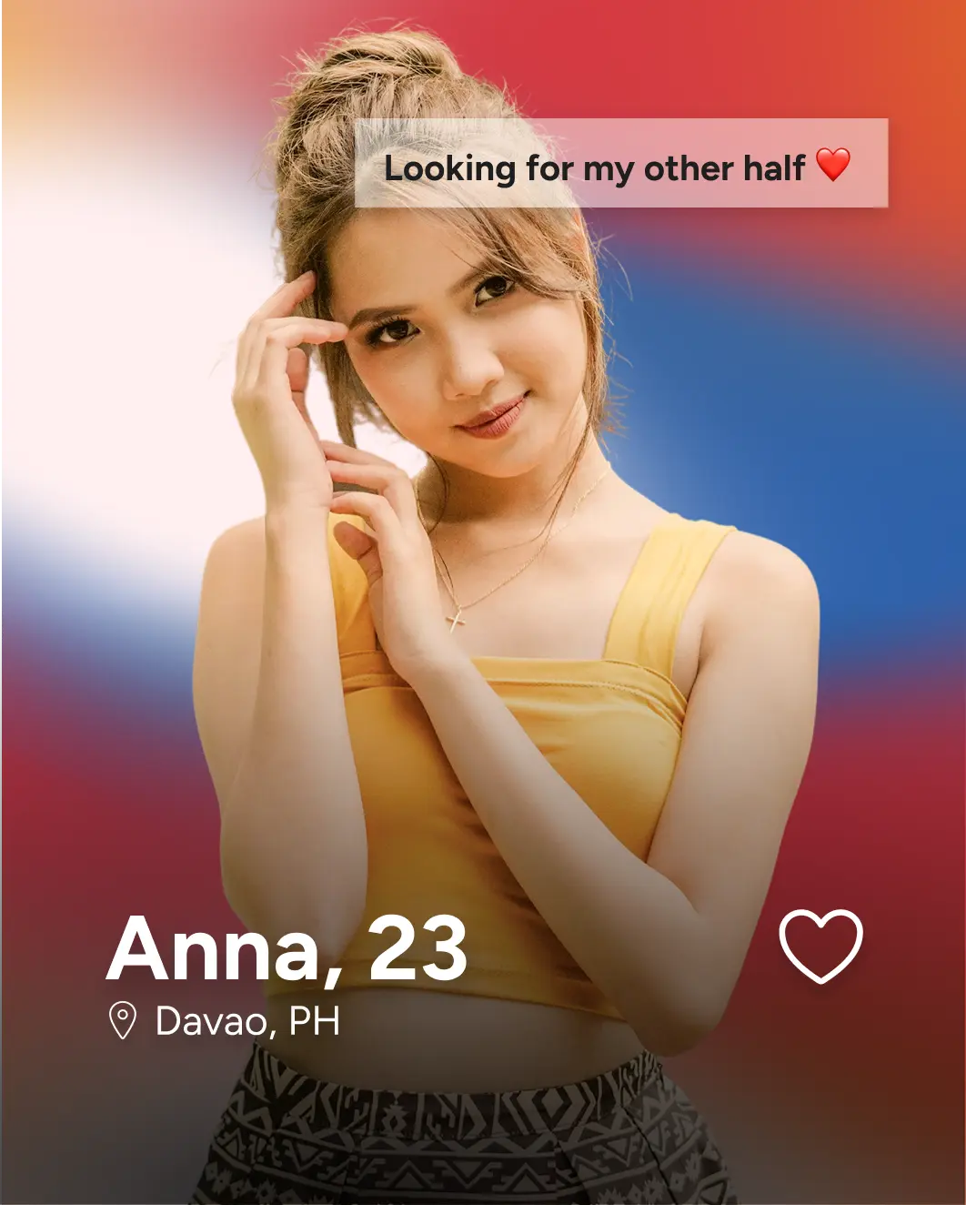 Anna, 23 from Davao, Philippines