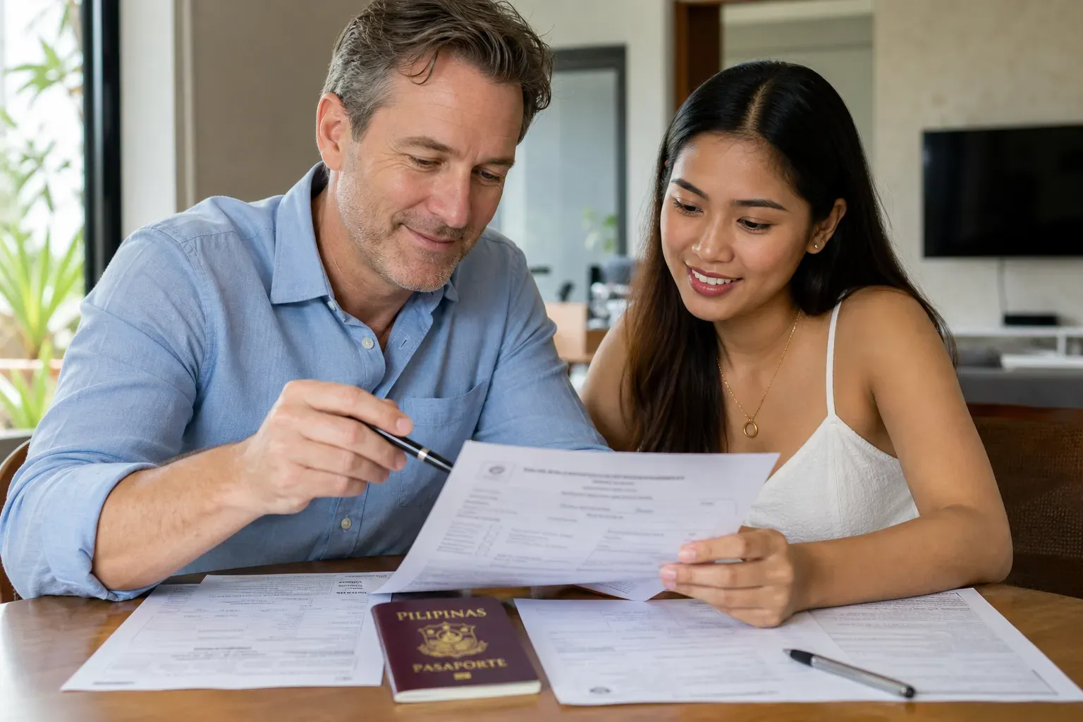 K-1 visa guide for a Filipina fiancee visual