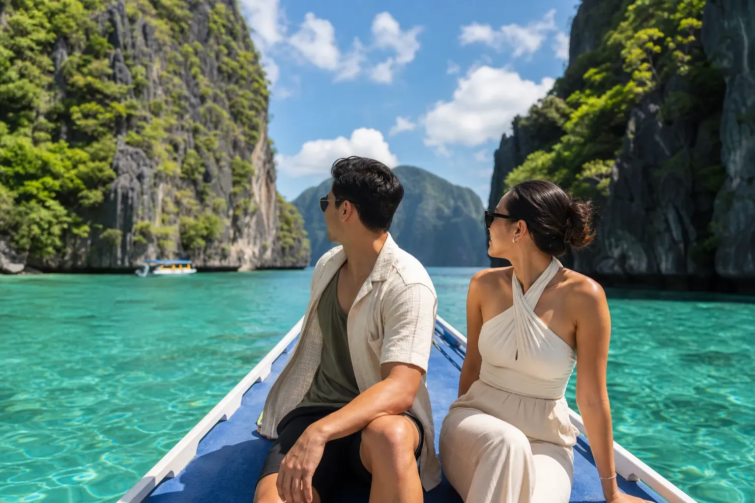 Island hopping on a Philippines vacation